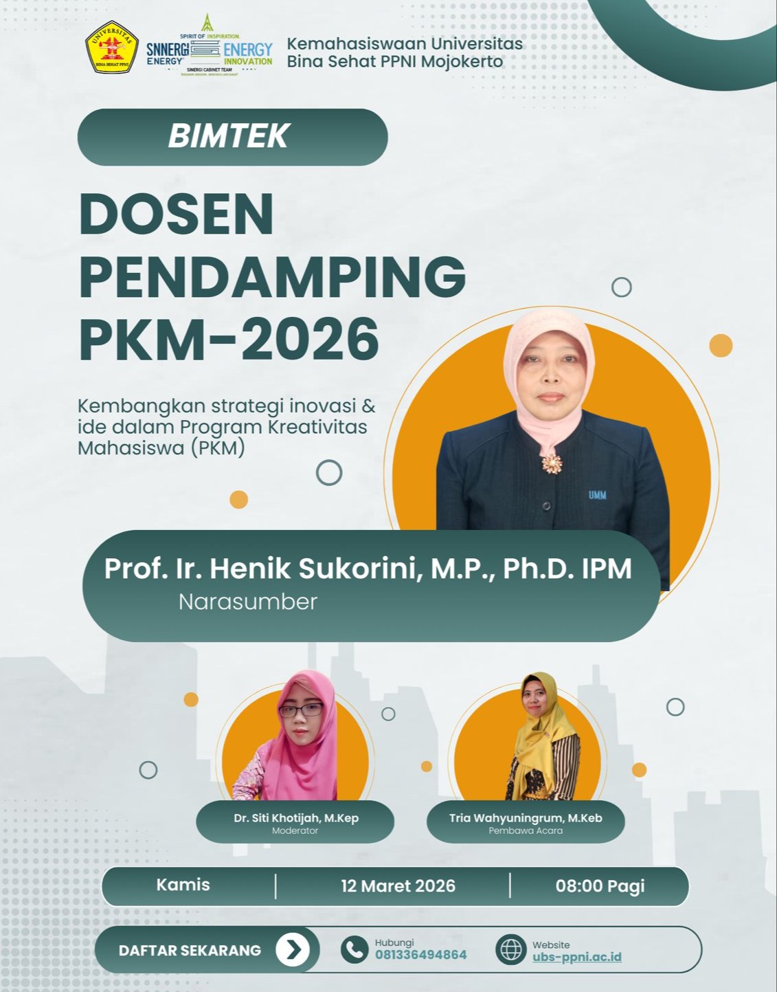 BIMTEK - Dosen Pendambing PKM 2026
